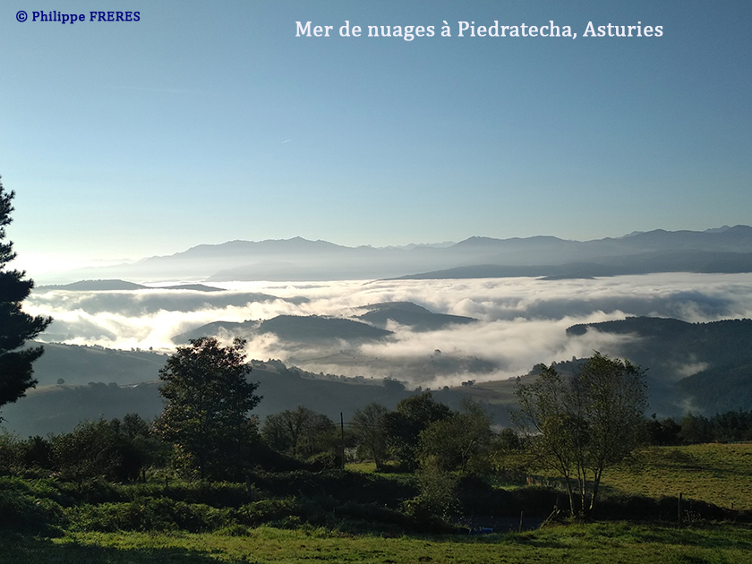 Mer de nuages à Piedratecha, Asturies 840