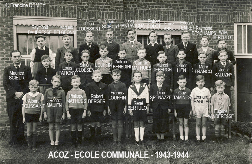 ecole comm. acoz 43-44 840