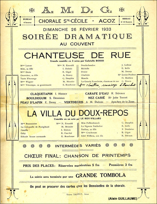 CHANTEUSE DE RUE web