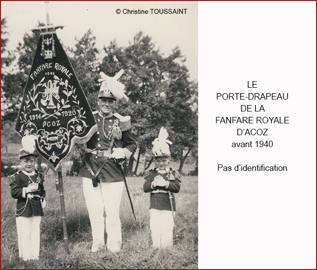 PORTE DRAPEAU FANFARE 640