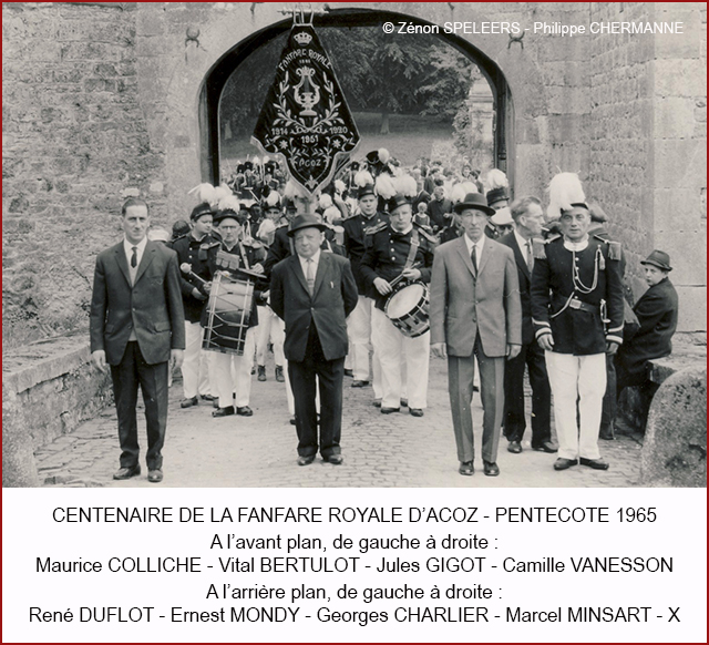 CENTENAIRE FANFARE 1965 P CHER 640