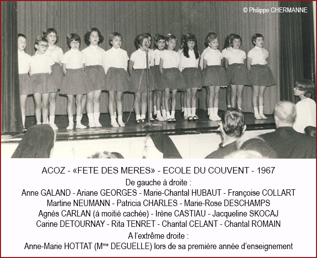 FETE ECOLE COUVENT 1967 640