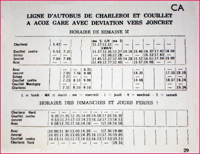 horaire 640