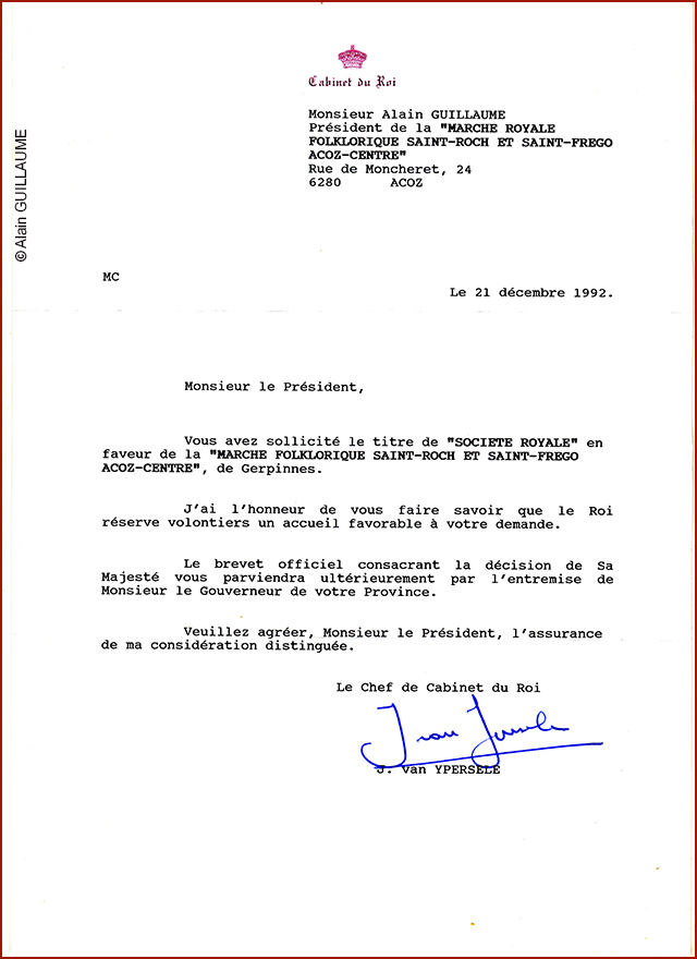 LETTRE TITRE ROYAL 640