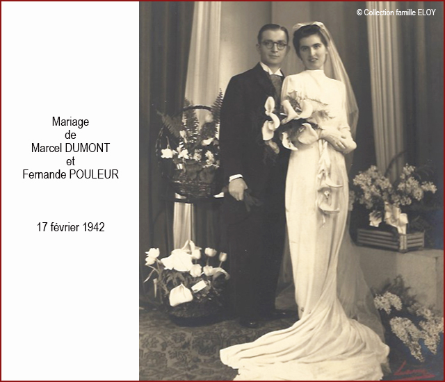 27 Mariage de Fernande Pouleur et Marcel Dumont 640