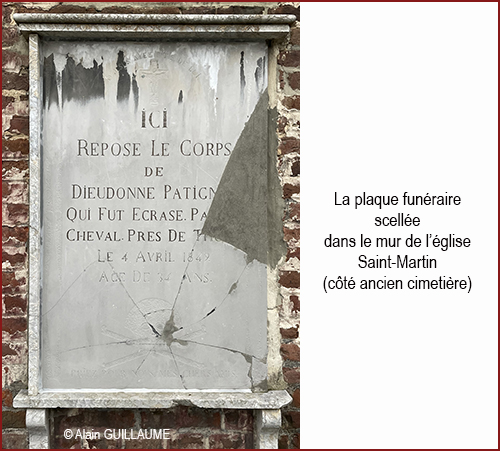 PLAQUE PATIGNY 600