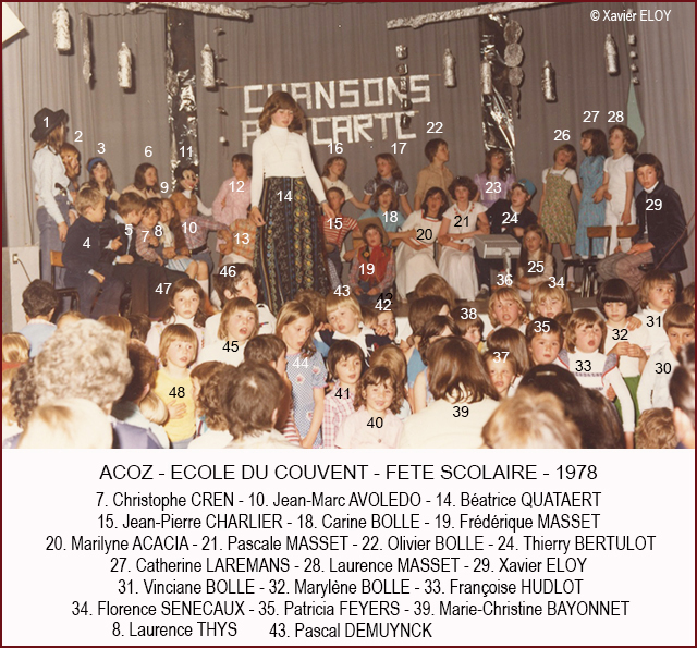 CHANSONS A LA CARTE 1978 num 640 bis