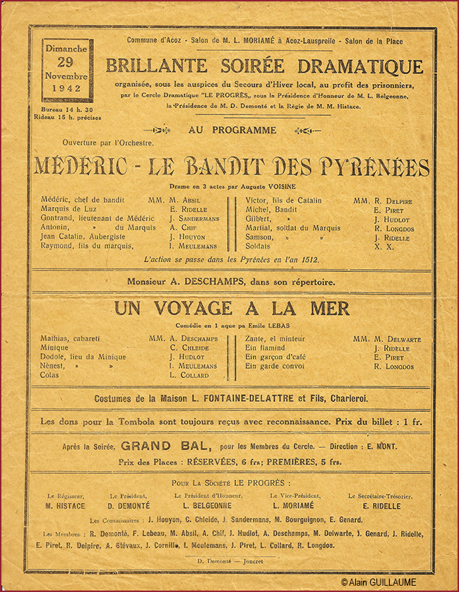 Acoz-Lausprelle_Soirée Dramatique_1942-11-26 650