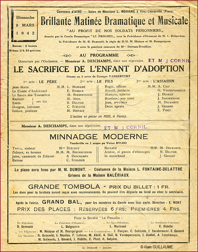 FLYER LAUSPRELLE 8.3.1942 650