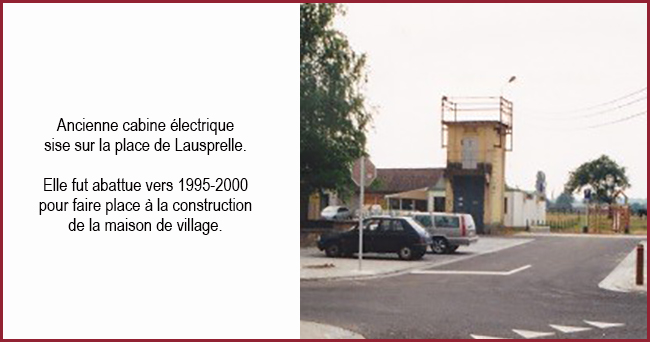 Ancienne cabine Lausprelle 650